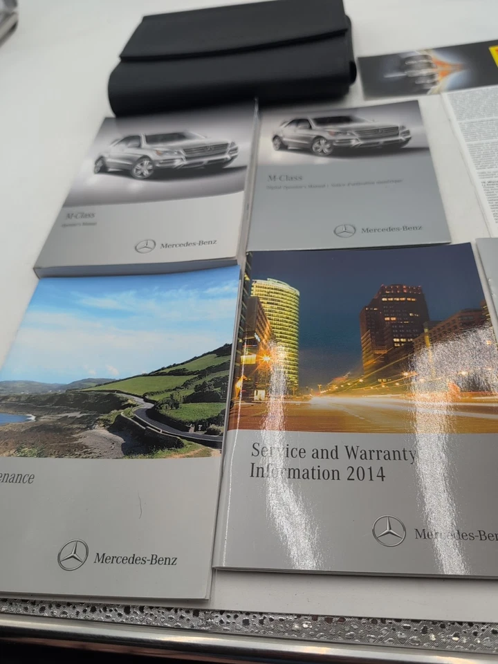 Mercedes-Benz Clase M ML 350 400 550 63 2015 AMG manual del propietario con CD digital Foto 4 de 4