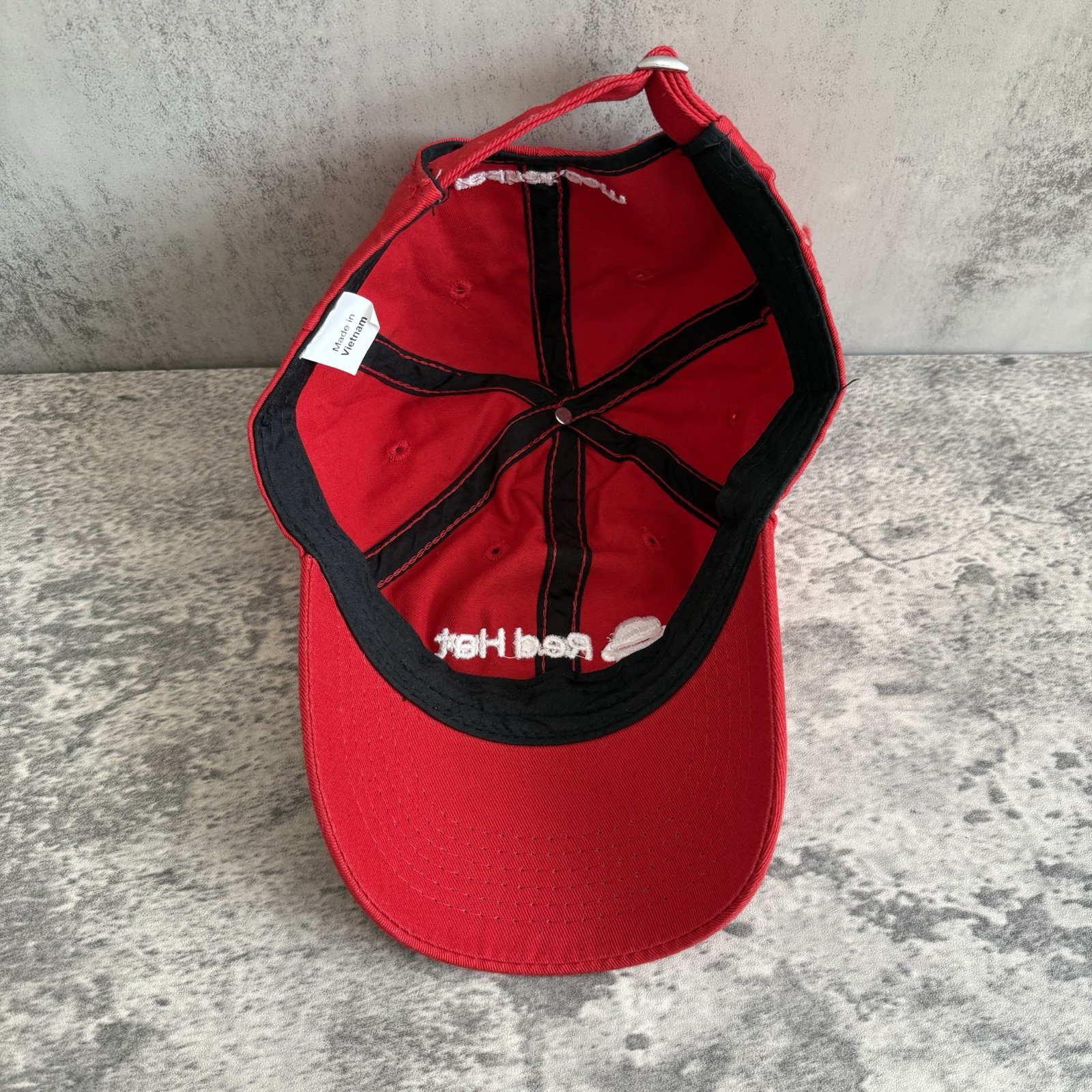 Official Red Hat Linux Baseball Adjustable Cap Ha… - image 5