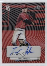 2023 Leaf Metal Perfect Game All-American Classic 4/10 Trey Snyder Auto 0u66