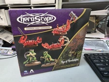 Heroscape Molten Crustaceans And Tanuki Tricksters Expansion Unpainted Sealed