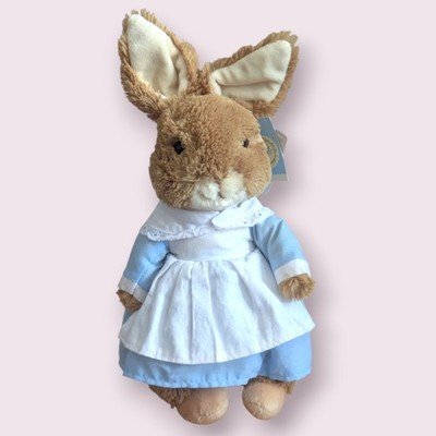Gund Beatrix Potter Mrs Rabbit weiches Plüschtier mit Etikett 