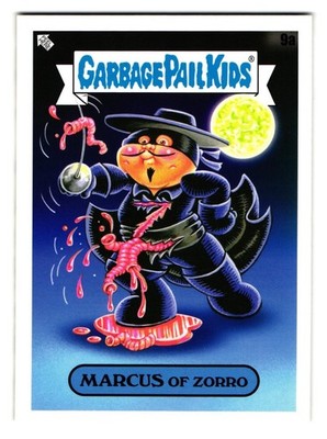 Marcus Of Zorro Garbage Pail Kids Book Worms 2022
