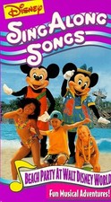 Disney's Sing Along Songs - Beach Party at Walt Disney World VHS 