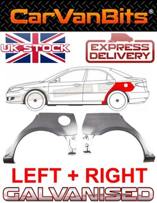 FOR MAZDA 6 GG GY 02-08 4/5 DOOR REAR WHEEL ARCH REPAIR BODY RUST OUTER PANEL X2