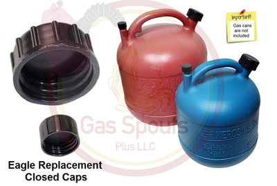 EAGLE GAS CAP SET BLACK CLOSED Transport & Storage PG-1 PG-3 PG-5 PG-6 KP5 KP3
