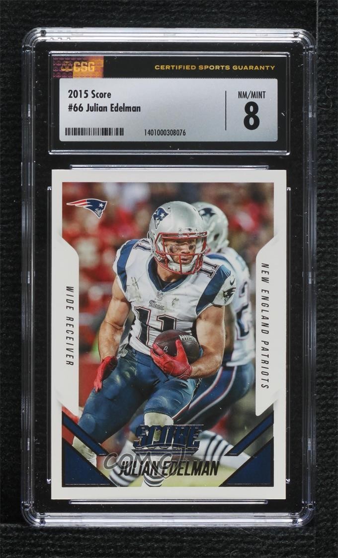 2015 Score Julian Edelman #66 0h2x