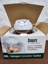 Coopers of Stortford Halogen Convector Cooker Convection Oven Electric Glass