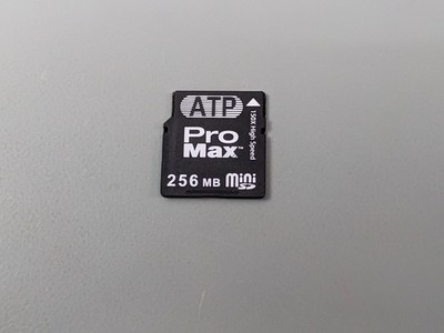 (5) ATP Pro Max 256MB MiniSD Cards