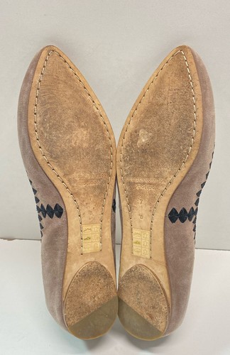 Sigerson Morrison Suede Ballet Women's Shoes Size 7 - Picture 6 of 7