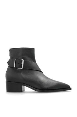 ALEXANDER MCQUEEN Men's Black Leather Ankle Boots New