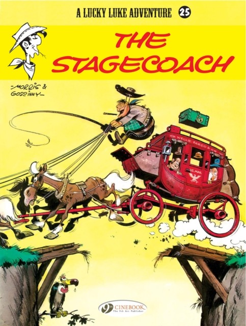 Lucky Luke 25 - The Stagecoach by Morris & Goscinny (Paperback Book)