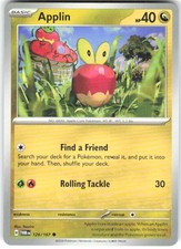 Applin 126/167 Twilight Masquerade TWM NM Pokemon Card TCG