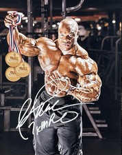PHIL HEATH SIGNED 11X14 PHOTO IFBB HALL OF FAME RACC 7X MR OLYMPIA THE GIFT E