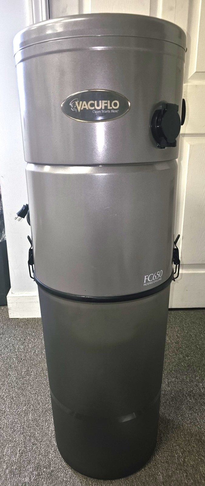 Fc650 GENUINE Vacuflo FC650 central vacuum power unit REFURBISHED w/ new ...