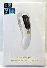 White Ice-Cooling Handheld IPL Hair Removal Device For Women Men Sealed 