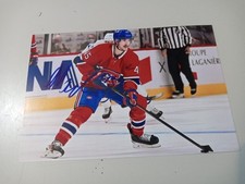 Laurent Dauphin Canadiens 4x6 Photo Signed Autograph Habs Signature Auto Habs #1