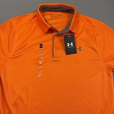 Under Armour Men's Medium UA Tech Performance Loose-Fit Golf Polo SHIRT NWT