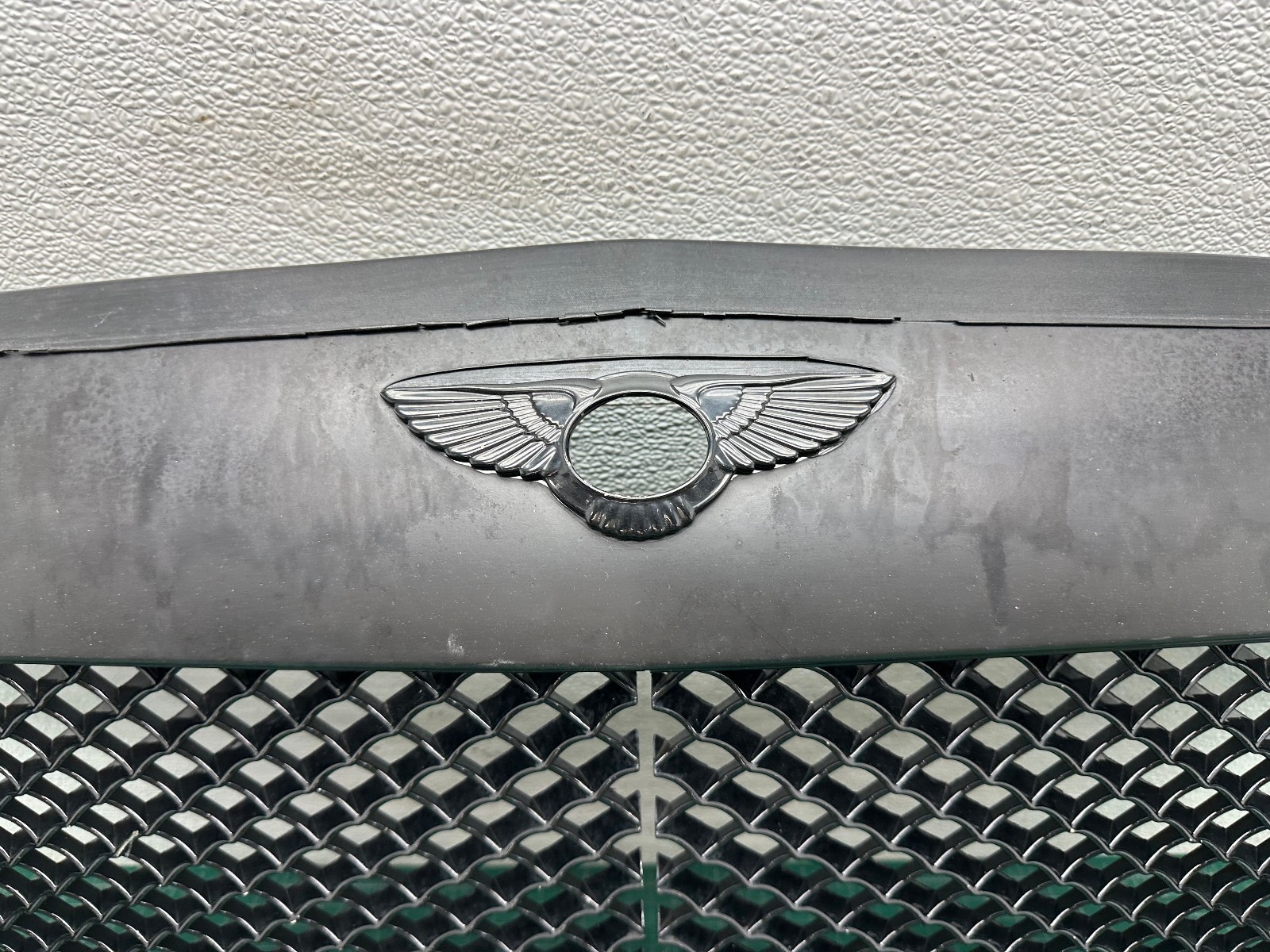 FOR PARTS!!! 06-12 BENTLEY CONTINENTAL FS FRONT HOOD RADIATOR GRILLE Black OEM