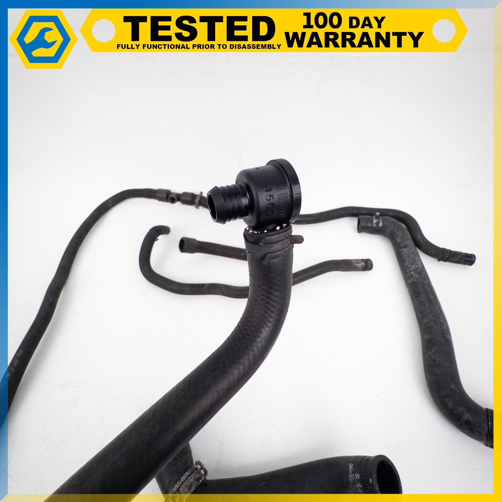 05-13 CHEVROLET CORVETTE C6 6.0L ENGINE RADIATOR COOLANT HEATER HOSE PIPE SET OE