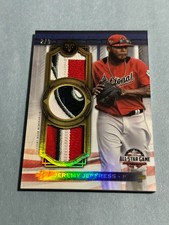 2019 Topps Triple Threads - Jeremy Jeffress #ASP-JJ All Star Game Patches /9