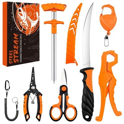 6PCS fishing tool kit set