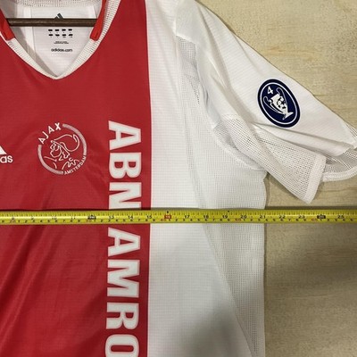 Vintage Ajax Amsterdam Jersey Mens Large Soccer kit Adidas 2004