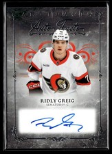 2026-27 Upper Deck Artifacts AUTO Facts Ridly Greig
