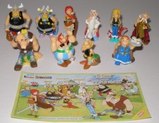 Komplett Satz "Asterix und die Wikinger" mit Beipackzettel