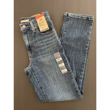 Levi's Women's 724 High-Rise Straight Jeans 26x30 NWT Blue "Way Way Back" NWT