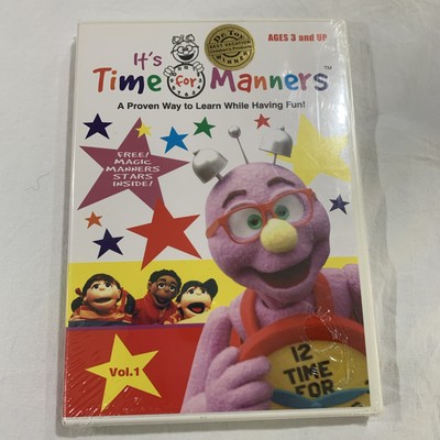 It s Time for Manners Vol 1 Holly Beth Moncher DVD Kids Children Learning Puppet