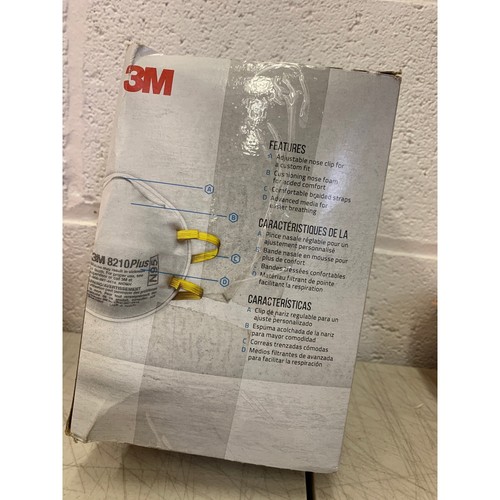 8-BOXEN-VON-20-MASKEN 3M 8210 Plus Lack Schleifstaub Partikel N95 Atemschutzmaske - Bild 4 von 9