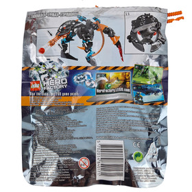 Lego Hero Factory THORNRAXX 6228 100% Complete Foil Pack Manual Ret 2012 6-12 yr