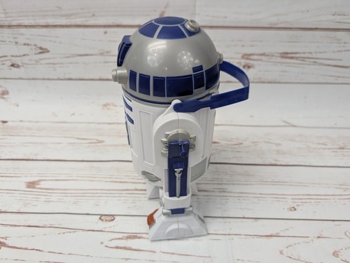 Seau à pop-corn Star Wars R2-D2 avec poignée Disney Parks Star Wars Tours WDW - Photo 9/11