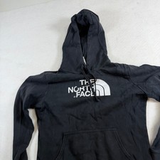 The North Face Womens Black Logo Pullover Hoodie Sweatshirt Size Small S/P