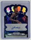 JONATHAN ISAAC 2017-18 PANINI CROWN ROYALE #CR-JIS ROOKIE AUTO BLUE RC 25/25