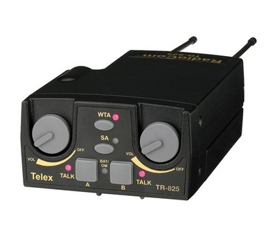 RTS TR-825 C3 5 US UHF Beltpack/2ch/Band C3/5M Headset/Dual Talk-Listen