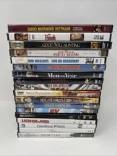 18 Movie Lot - Robin Williams Film Collection DVD Set Good Will Hunting Hook RV