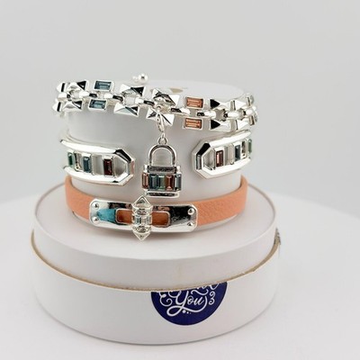 Bomb Party 2026 Spring Stacks ''Locked Into Your Purpose'' ST31265 Lock on Silver