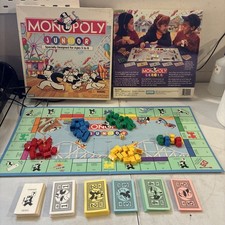 Monopoly Junior 1991 Board Game Parker Brothers Vintage Kids Game