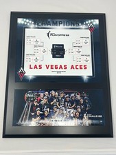 Las Vegas Aces  Commerative Plaque WNBA 2022 12 X 15 A’ja Wilson