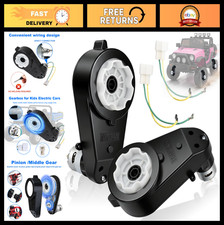 High-Speed 12V Motor Gearbox Set - 2 Pcs RS550 40000RPM for Ride-On Toys  Elect
