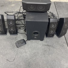 Logitech X-540 5.1 Surround Sound Computer Speakers Complete Working