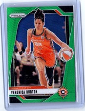 2024 Panini Prizm WNBA #35 Veronica Burton Green Prizms