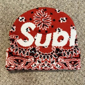 supreme box logo バンダナ ビーニー Supreme シュプリーム × New Era 19AW Bandana Box Logo Beanie