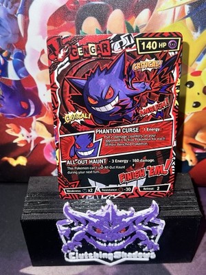 Phantom Curse ACG   Full Art Holo Custom Made Art Limited