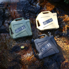 BESPORTBLE Tanica Pieghevole Contenitore Acqua Sacca per Campeggio Escursionismo Materiale Pe Blu Portatile Ultraleggero