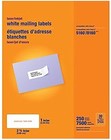 MyOfficeInnovations Laser/Inkjet Address Labels 1" x 2 5/8" White 30