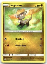 Jangmo-o 75/111 Common Crimson Invasion Pokemon Moderately Played