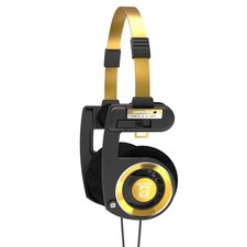 Koss Porta Pro Limited Edition Black Gold On-Ear Headphones, in-Line Micropho...
