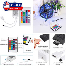 24 Key IR Remote Controller for RGB LED Strip Lights DC 12V 6A, 16 Colors